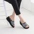 [GIRLS GOOB] Women's Comfortable Wedge Sandal Platform, Fabric - Made in KOREA
